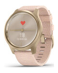 GARMIN pametni sat - VIVOMOVE STYLE - zlatna/ružičasta