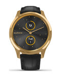 GARMIN pametni sat - VIVOMOVE LUXE 24K GOLD - crna/zlatna