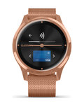 GARMIN pametni sat - VIVOMOVE LUXE 18K ROSE GOLD - ružičasta/zlatna