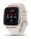 GARMIN pametni sat - VENU SQ 2 MUSIC - bjelokosna