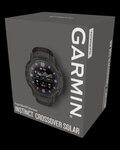 GARMIN pametni sat - INSTINCT CROSSOVER SOLAR - antracitna