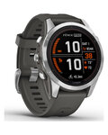 GARMIN pametni sat - FENIX 7S PRO SOLAR - antracitna/srebrna