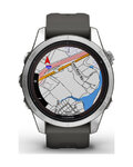 GARMIN pametni sat - FENIX 7S PRO SOLAR - antracitna/srebrna