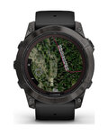 GARMIN pametni sat - FENIX 7X PRO SAPPHIRE SOLAR - crna