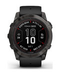 GARMIN pametni sat - FENIX 7X PRO SAPPHIRE SOLAR - crna