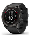 GARMIN pametni sat - FENIX 7X PRO SAPPHIRE SOLAR - crna