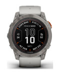 GARMIN pametni sat - FENIX 7X PRO SAPPHIRE SOLAR - siva/narančasta