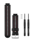GARMIN remen - FORERUNNER® 230 / 235 / 630 ND - crna/crvena
