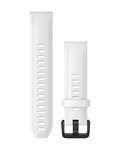 GARMIN remen - QUICKFIT 20 - bijela/crna