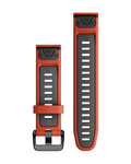 GARMIN remen - QUICKFIT 20 - crvena/crna