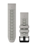 GARMIN remen - QUICKFIT 26 - siva/zelena
