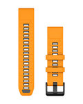 GARMIN remen - QUICKFIT 22 - narančasta/crna
