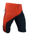 HAVEN kratke hlače - PURE - crna/crvena