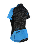 HAVEN dres kratkih rukava - SINGLETRAIL WOMEN - crna/plava