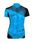 HAVEN dres kratkih rukava - SINGLETRAIL NEO WOMEN - plava