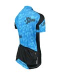 HAVEN dres kratkih rukava - SINGLETRAIL NEO WOMEN - plava
