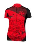 HAVEN dres kratkih rukava - SINGLETRAIL NEO WOMEN - crvena