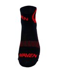 HAVEN čarape klasične - LITE SILVER NEO 2PAK - crna/crvena