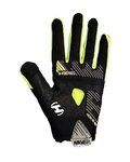 HAVEN rukavice s dugim prstima - DEMO NEO LONG - crna/zelena