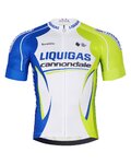 BONAVELO dres kratkih rukava - LIQUIGAS CANNONDALE - plava/zelena/bijela