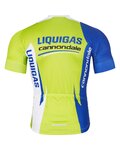 BONAVELO dres kratkih rukava - LIQUIGAS CANNONDALE - plava/zelena/bijela