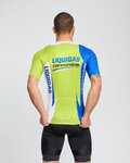 BONAVELO dres kratkih rukava - LIQUIGAS CANNONDALE - plava/zelena/bijela