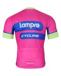 BONAVELO dres kratkih rukava - LAMPRE - ružičasta/plava