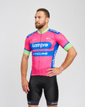 BONAVELO dres kratkih rukava - LAMPRE - ružičasta/plava