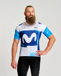 BONAVELO dres kratkih rukava - MOVISTAR 2025 - bijela/plava