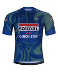 BONAVELO dres kratkih rukava - SOUDAL-QUICKSTEP 2026 - plava/zelena