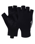RIVANELLE rukavice s kratkim prstima - ELEGANCE TOUCH - crna