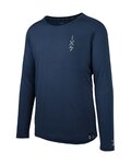 IXS dres dugih rukava ljetni - FLOW MERINO LS - plava