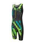 ZONE3 kombinezon - ADVENTURE TRISUIT - crna