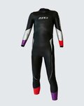 ZONE3 kombinezon - ADVENTURE WETSUIT  - crna
