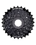 SHIMANO kaseta - CASSETTE HG200 7 12-28 - crna
