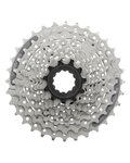 SHIMANO kaseta - CASSETTE HG201 9 11-36 - srebrna