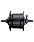 SHIMANO prednja glavčina s dinamom - DHC3000 36 - crna