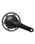 SHIMANO ručice s pretvaračem - NEXUS C6000 170mm 38 - crna