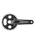 SHIMANO ručice s pretvaračem - DEORE M6120 175mm 32 - crna