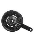 SHIMANO ručice s pretvaračem - TOURNEY TY301 150mm 42/34/24 - crna