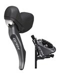 SHIMANO pomicanje - GRX ST-RX810LA/BR-RX810F - crna