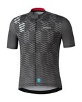 SHIMANO dres kratkih rukava - AEROLITE - siva