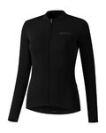 SHIMANO dres dugih rukava zimski - KAEDE THERMAL LONG - crna