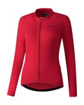 SHIMANO dres dugih rukava zimski - KAEDE THERMAL LONG - ružičasta