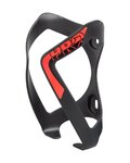 PRO držač za bocu - AL BOTTLE CAGE - crna/crvena