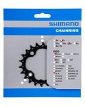 SHIMANO lančanik - SLX M660 22 - crna