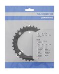 SHIMANO lančanik - CHAINRING M361 32 - crna