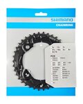 SHIMANO lančanik - SLX M670 38 - crna