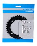 SHIMANO lančanik - DEORE M617/627 36 - crna