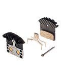 SHIMANO pakne kočnica - BRAKE PADS J04C - srebrna/crna